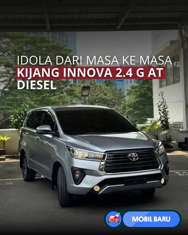 [Mobil Baru]  INNOVA G AT REBORN DIESEL