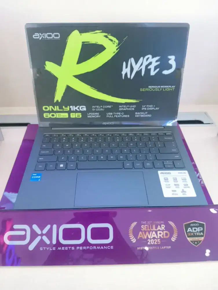 LAPTOP AXIOO HYPE R3 12/256Gb