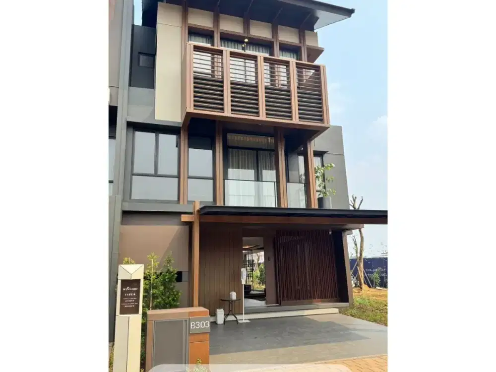 WYNYARD Premium at BSD City Rumah konsep jepang Free Pool Full Marmer!