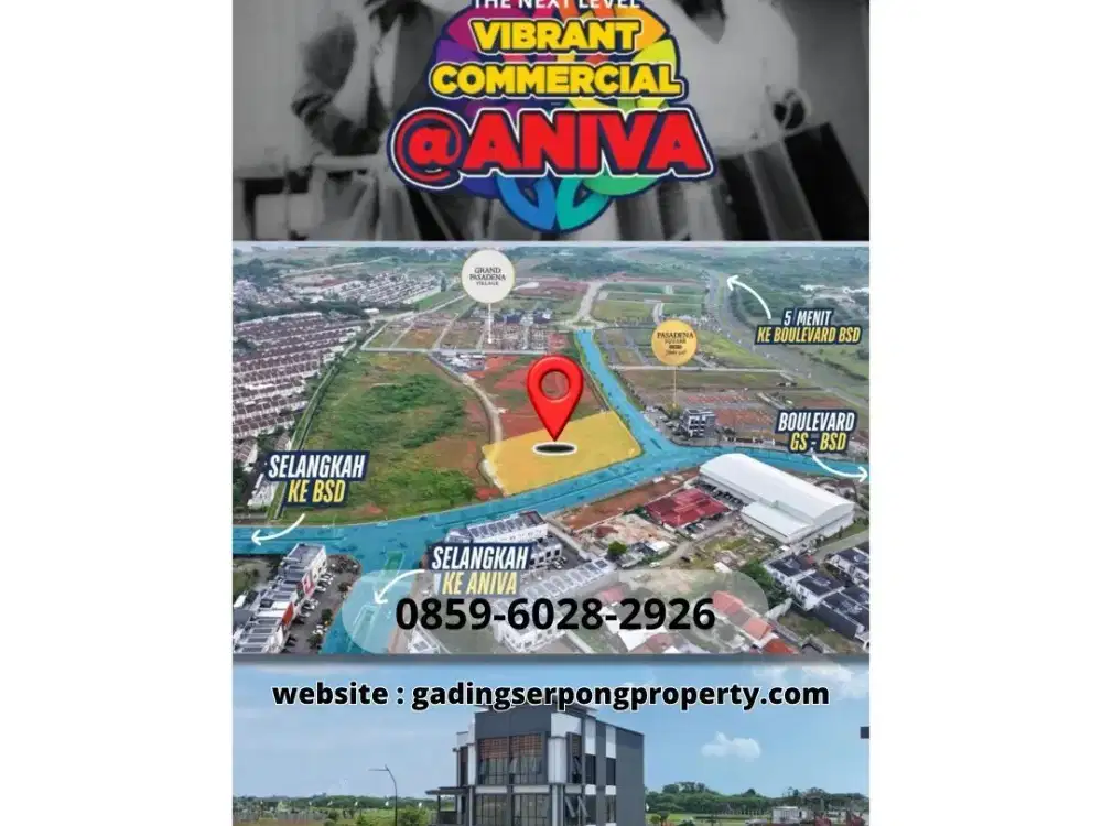 Studio Loft Multifungsi Aniva Gading Serpong – Cocok Bisnis High Class