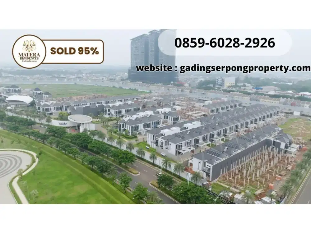 NEW Type Matera Signature Terbatas & Eksklusif! Only 8 Units Available