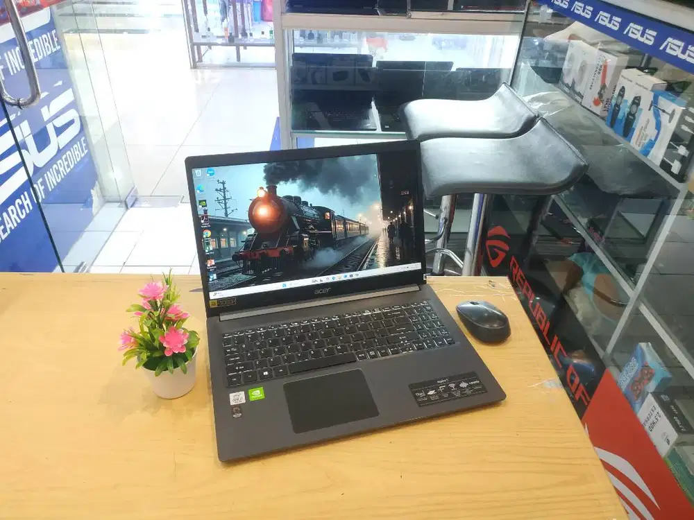 FOR SALE LAPTOP SERI BARU ACER A515-55G CORE i7 GEN 10 NVIDIA GEFORCE