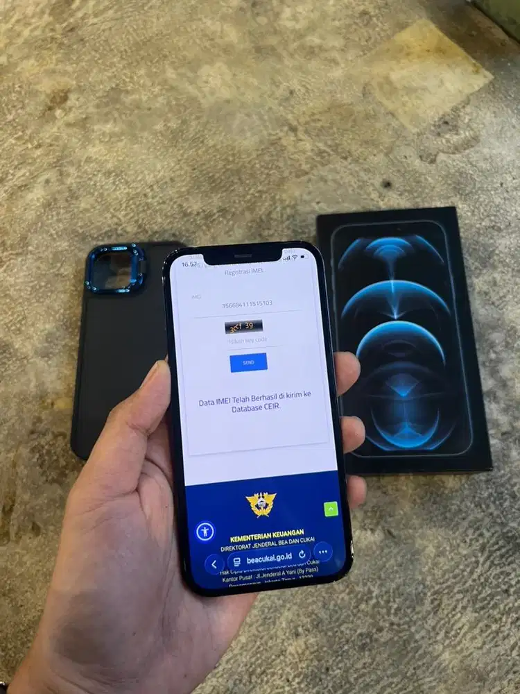 iphone 12 pro 256Gb Beacukai