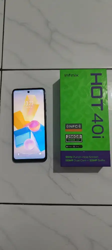 For sale hp android Infinix hot 40i nfc