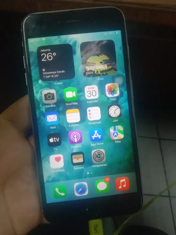 Iphone 6s plus 128gb icloud kosong