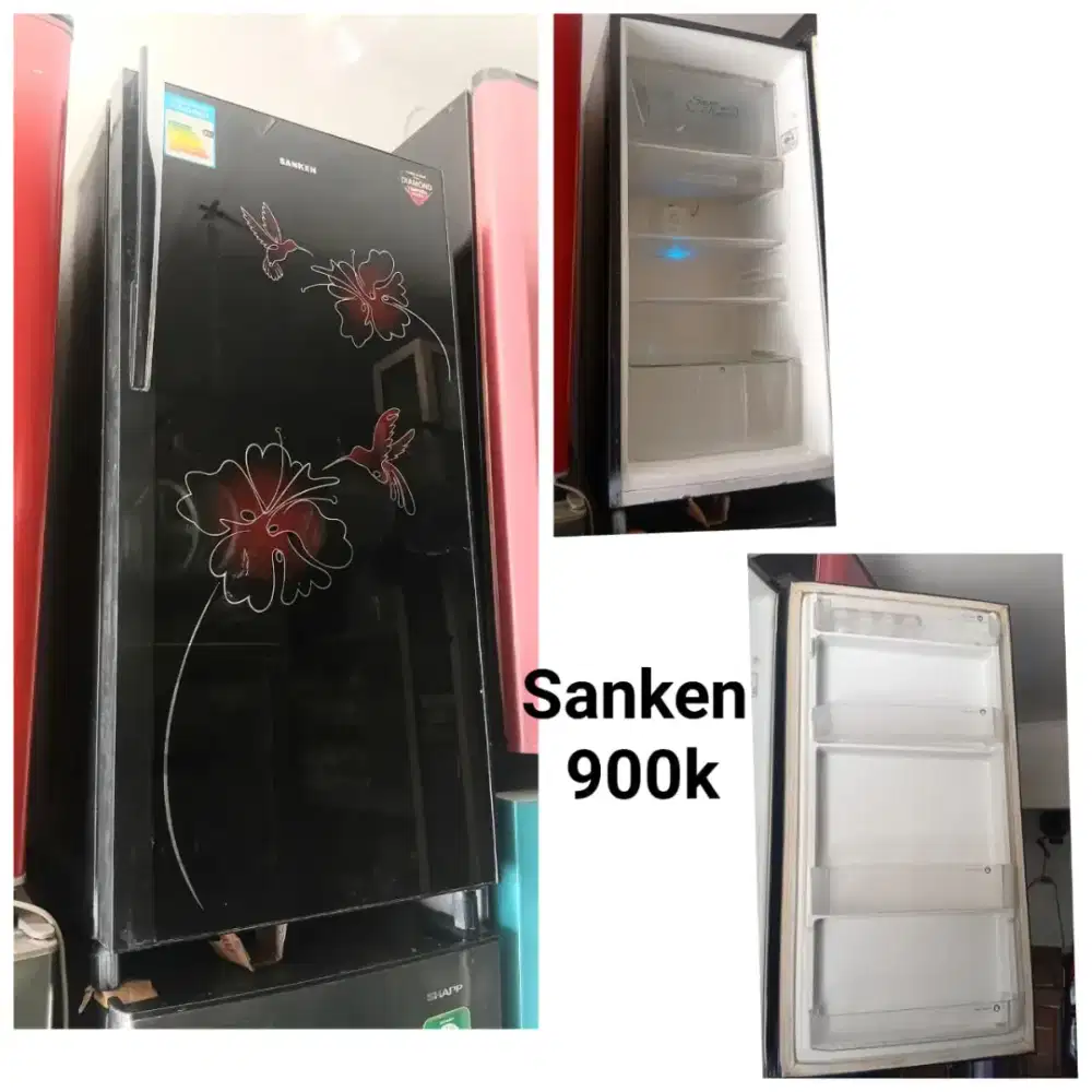 Kulkas 1 pintu .seken bergaransi