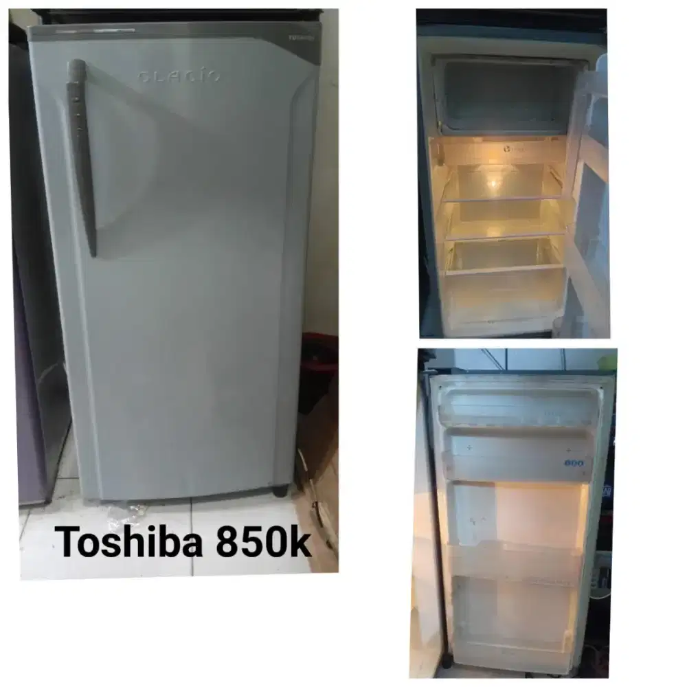 Kulkas 1 pintu seken bergaransi