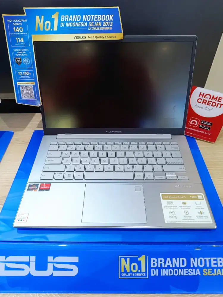 Asus Vivobook Go 14 E1404FA  Ryzen5
Cicilan mulai dari 600 ribuan aja