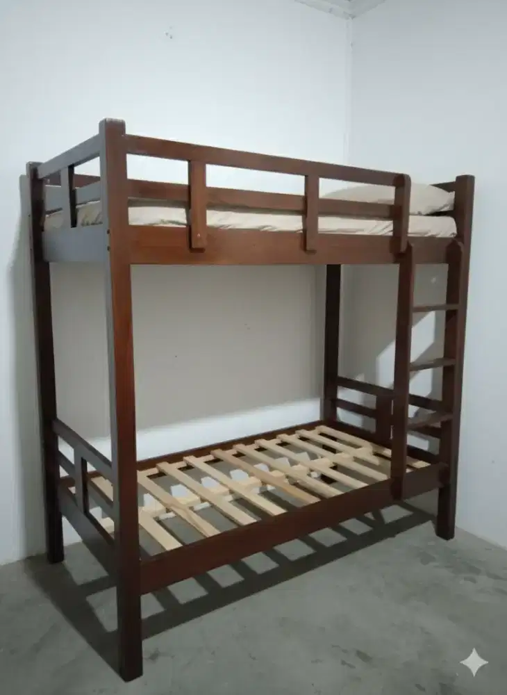 CUCI GUDANG! Ranjang susun kayu berbagai ukuran / ranjang tingkat kayu