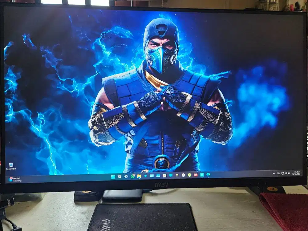 Monitor Laptop PC Mulus Bening MSI PRO MP273U 27 Inch