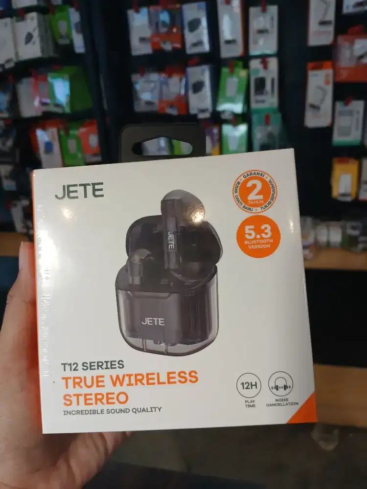 TWS Bluetooth Headset - Earphone Bluetooth 5.3 JETE T12