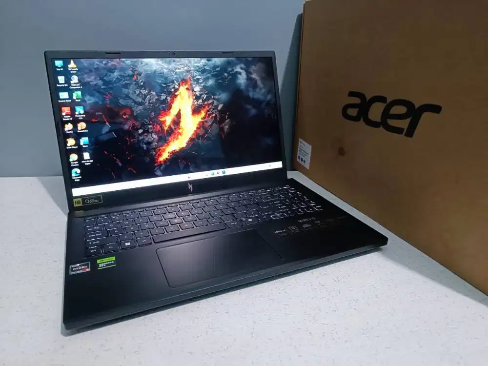 Acer Nitro V15-41 Ryzen 5 6600H 8/512GB RTX 3050 6GB FHD 165Hz Garansi