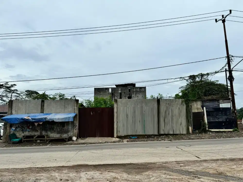 Dijual Kavling Komersial Luas 1000m2 di Cisauk, Tangerang. Cocok untuk Gudang, Pabrik