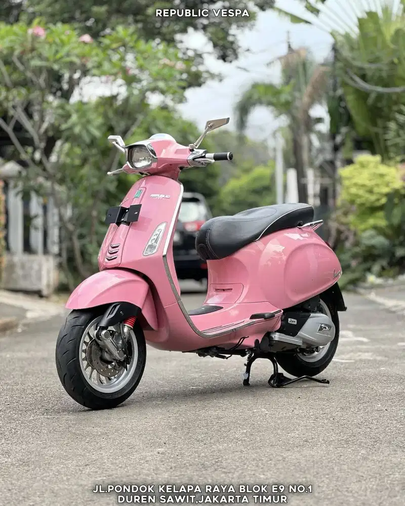 PIAGGIO VESPA SPRINT 150 IGET 3V Th 2017 WARNA PINK