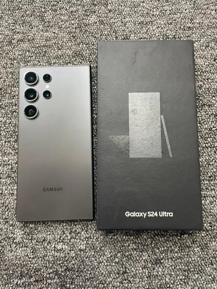 Samsung S24 ultra 12/256 super mulus garansi panjang