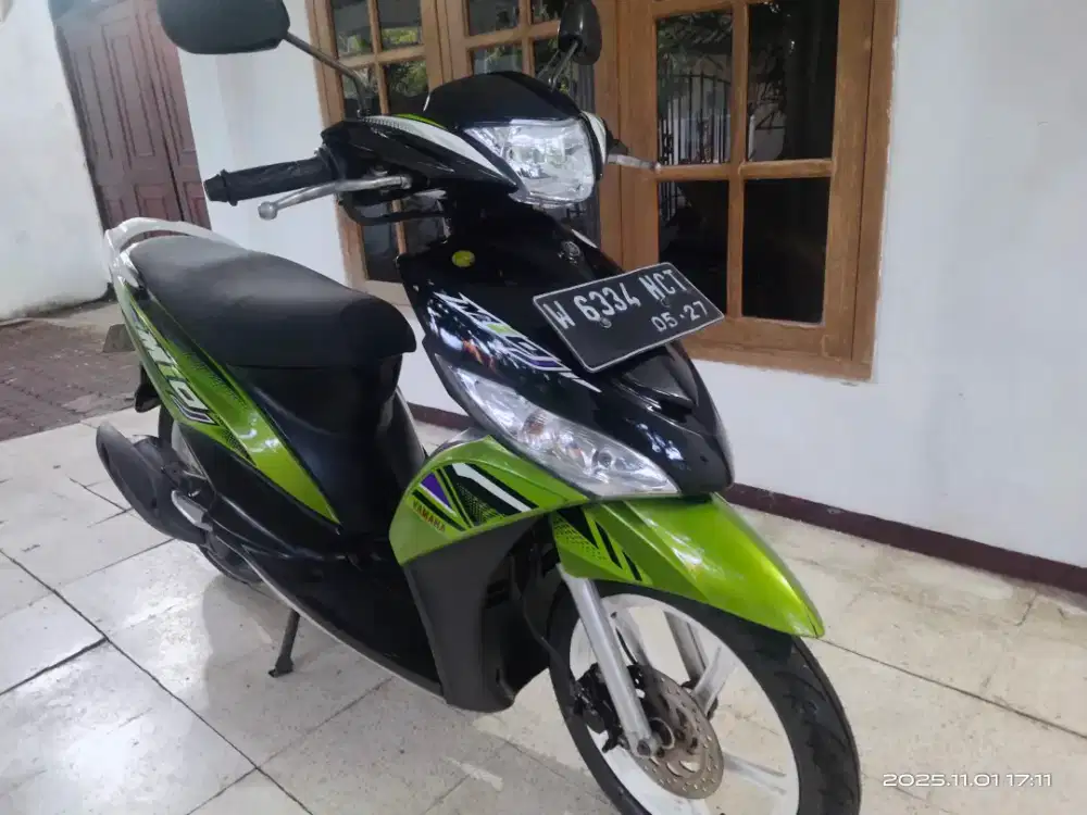 Mio J 2012 Plat W SDA pajak hidup