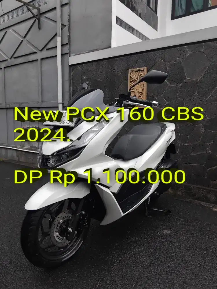 PCX 160 2024. Pajak ON. Standar. Mulus. Like New.Ban OK.Cash/Kredit/TT