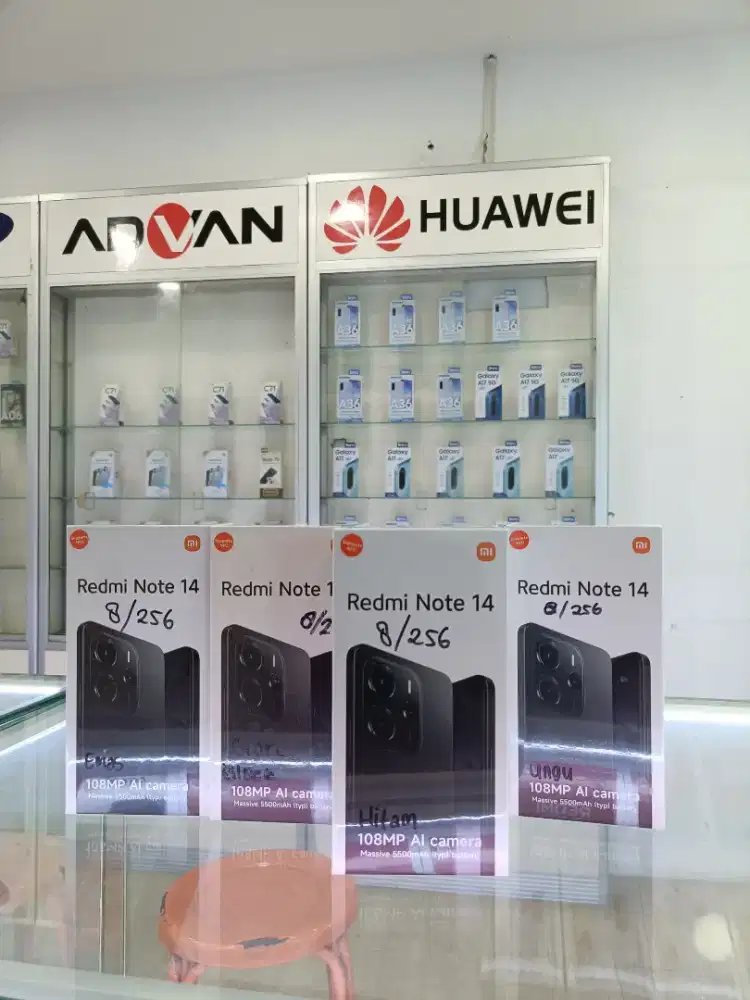 Redmi Note 14 (8/256) GB Baru Resmi Xiaomi⁹