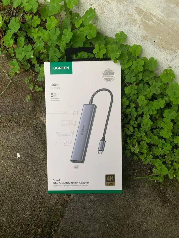 UGREEN USB-C Hub 5 in 1 Multifunction Adapter - 15495