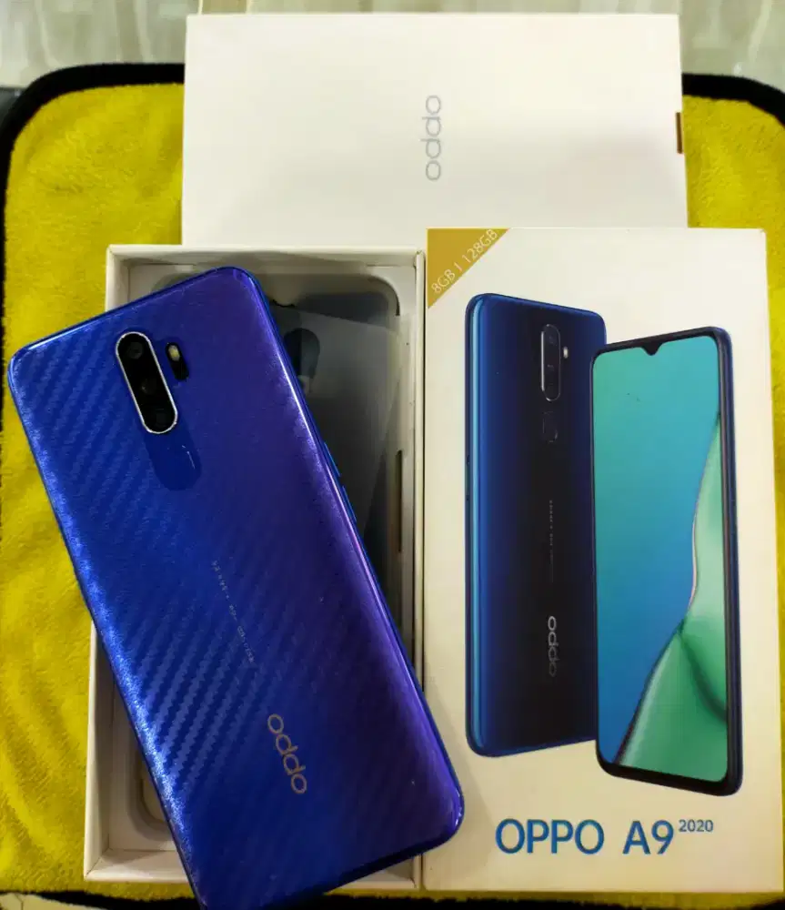 Oppo A9 2020 ram 8/128 lecet pemakaian
