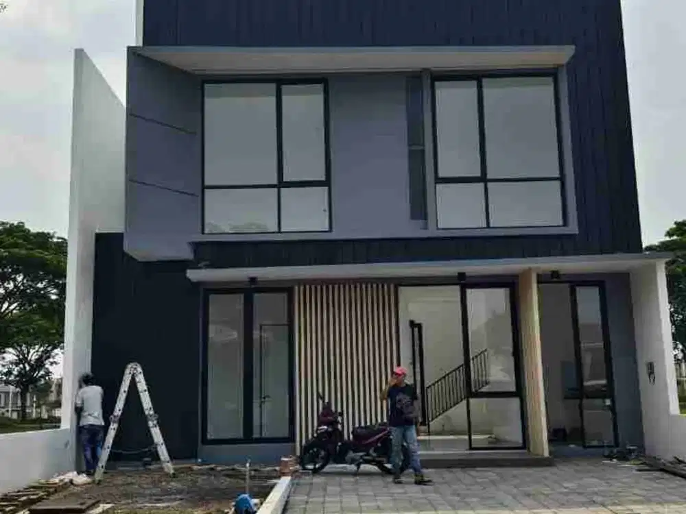 TERMURAH DI KELASNYA RUMAH BARU MINIMALIS MODERN 2 LANTAI GREENLAND ARMAYA MENGANTI GRESIK BARATSURABAYA