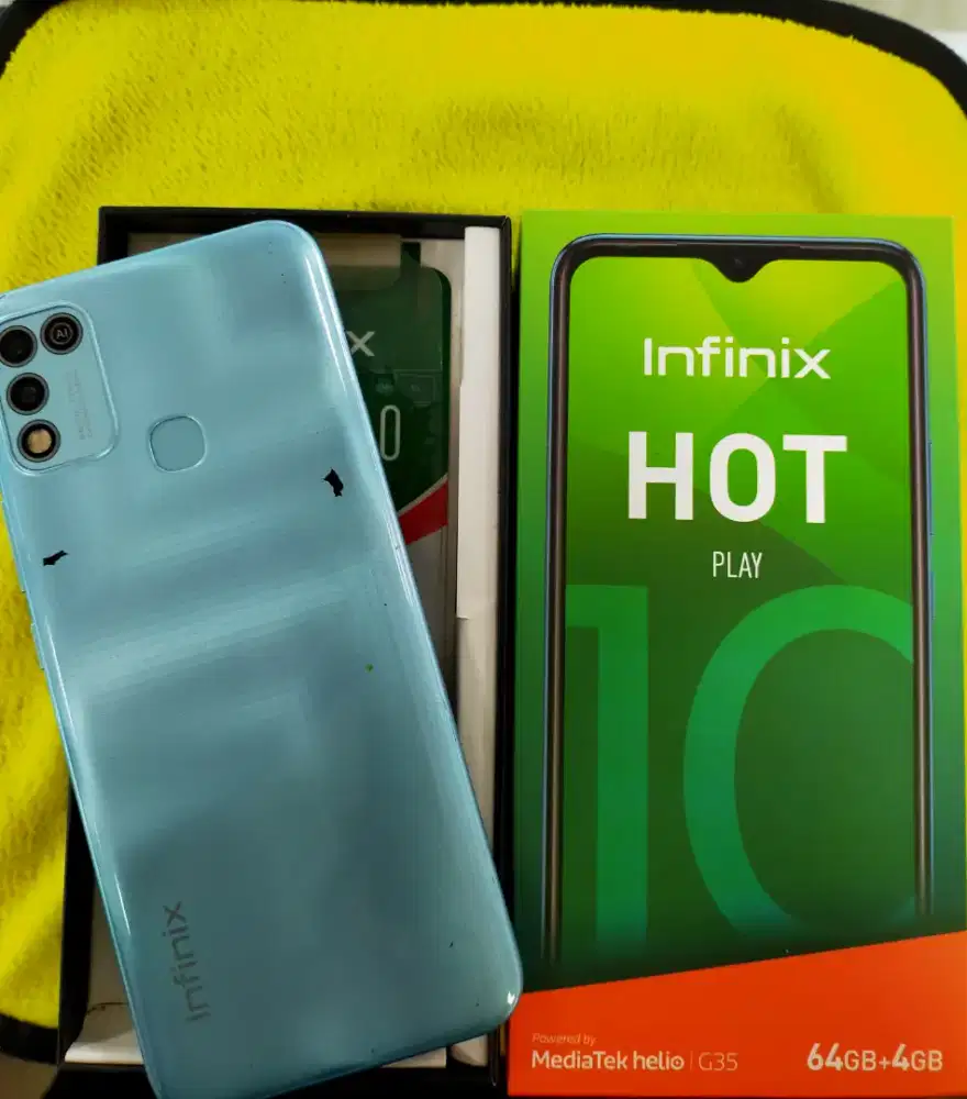 Infinix Hot 10 play ram 4/64