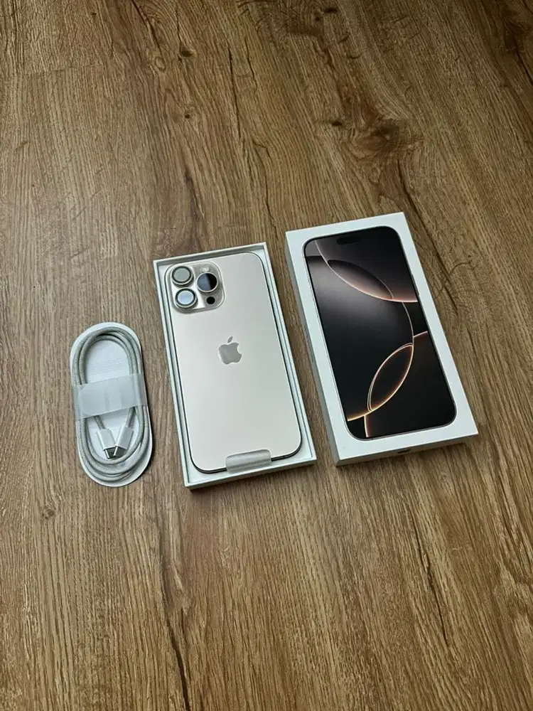 Iphone 16 Pro Max 256gb Ibox BH 100% garansi April 2026