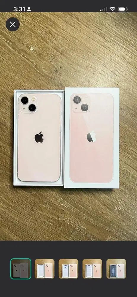 BU IPHONE 13 PINK 128GB NOMINUS