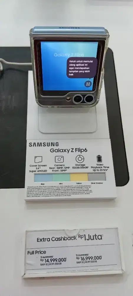 CICILAN HomeCredit SAMSUNG GALAXY ZFlip 6