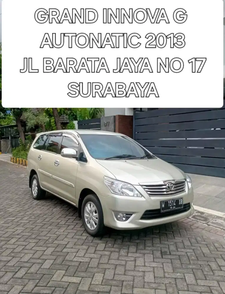 GRAND INNOVA G AUTOMATIC 2013