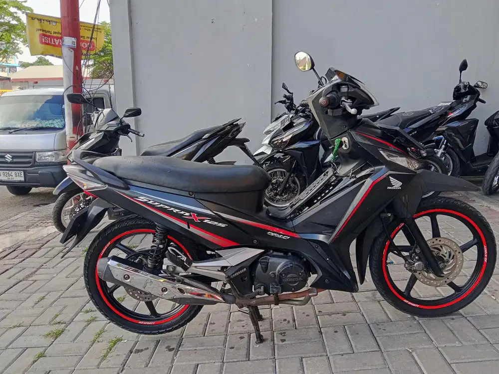 Honda Supra x double disc 2017 FULL ORISINIL GRESS
