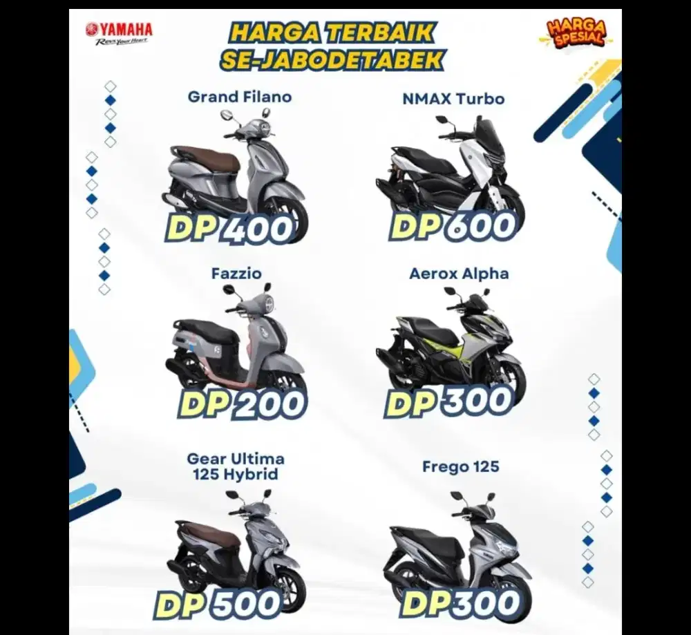 JUAL MOTOR BARU YAMAHA