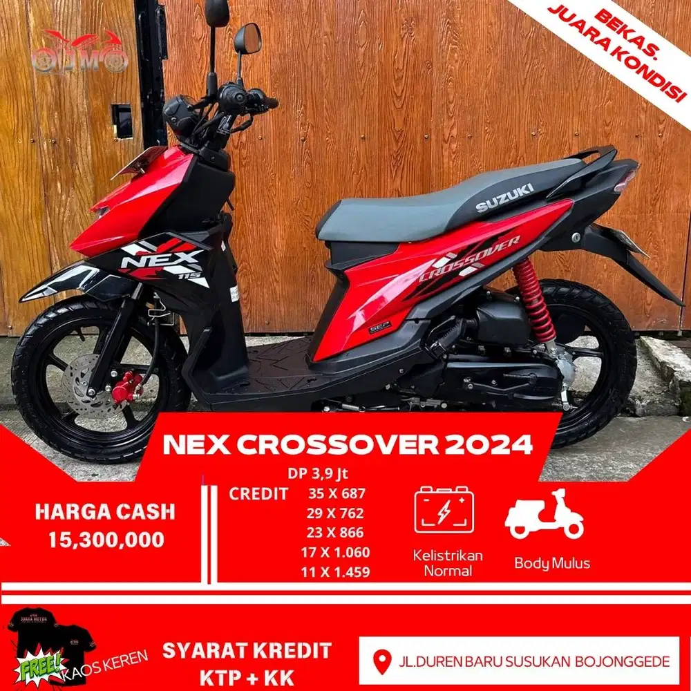 NEX CROSSOVER 2024 LIKE NEW MULUSS CREDIT ANGSURAN RINGAN