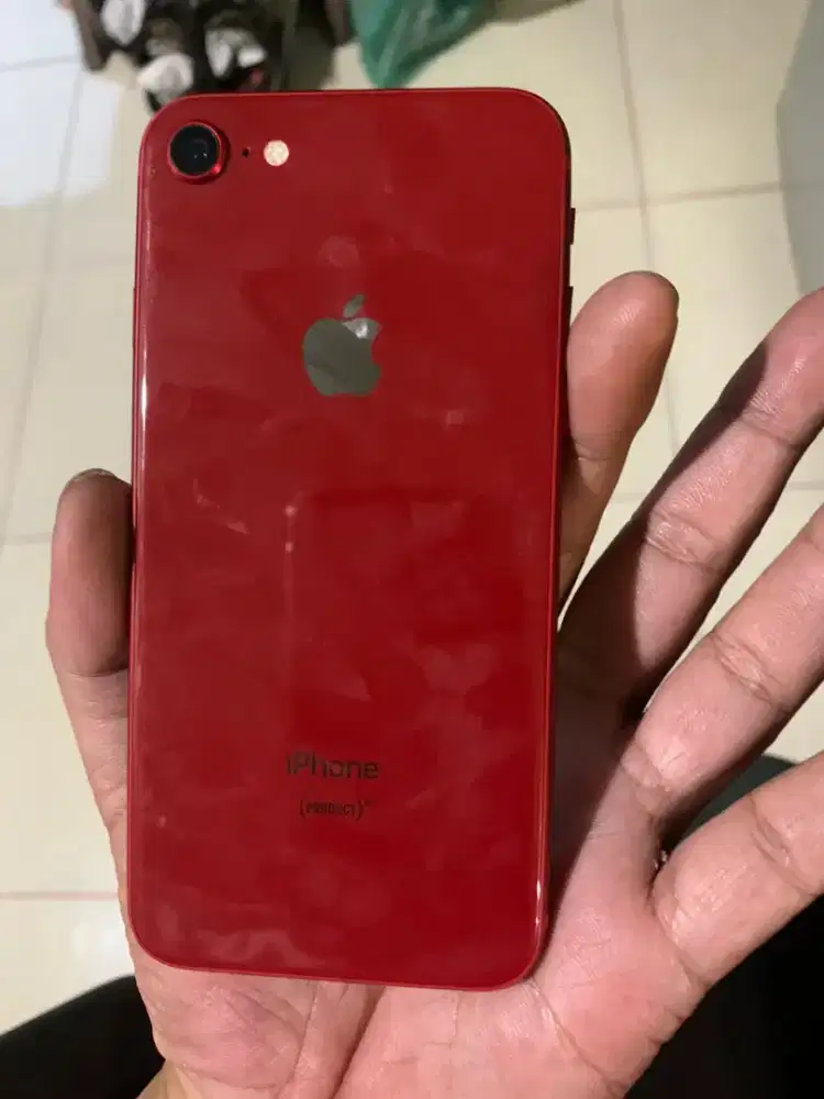 IPHONE 8 ALL OP FP ON WARNA LANGKA RED EDISI KHUSUS (BISA NEGO!)