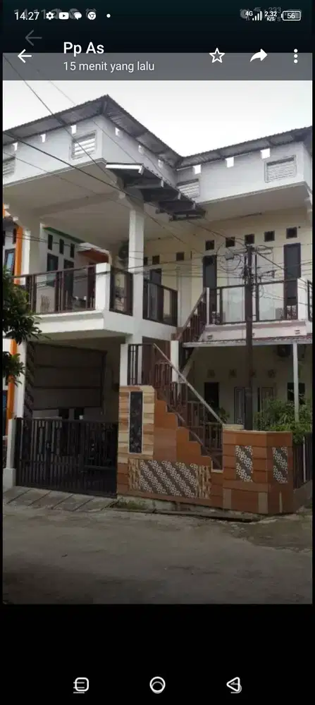 Rumah Tengah kota disewakan atau Di Kost