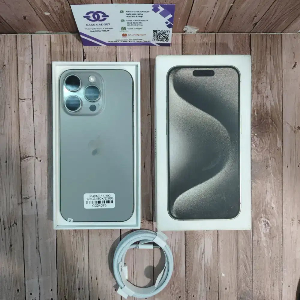 IPHONE 15PRO 128Gb IBOX MULUS FULLSET