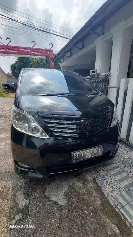 Jual BU Alphard 2010tipe TERTINGGI di jamannya