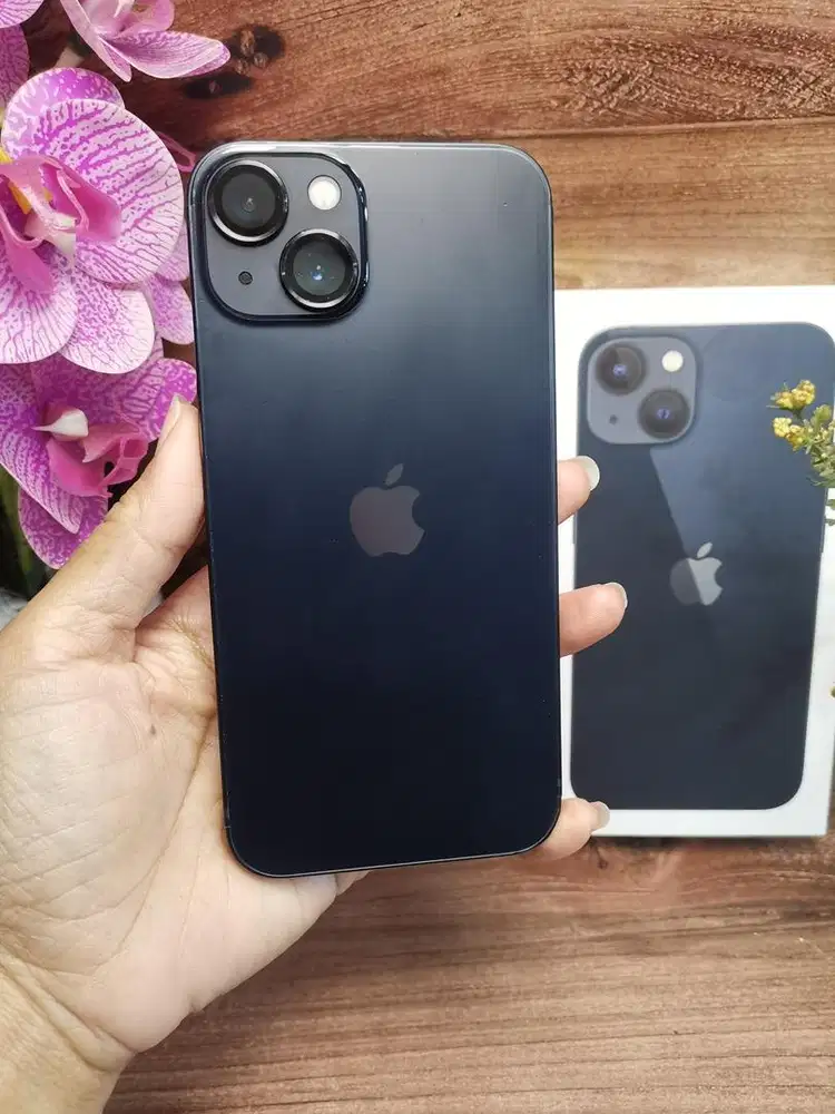 iphone 13 128gb black bh 85% ex ibox mulus fullset