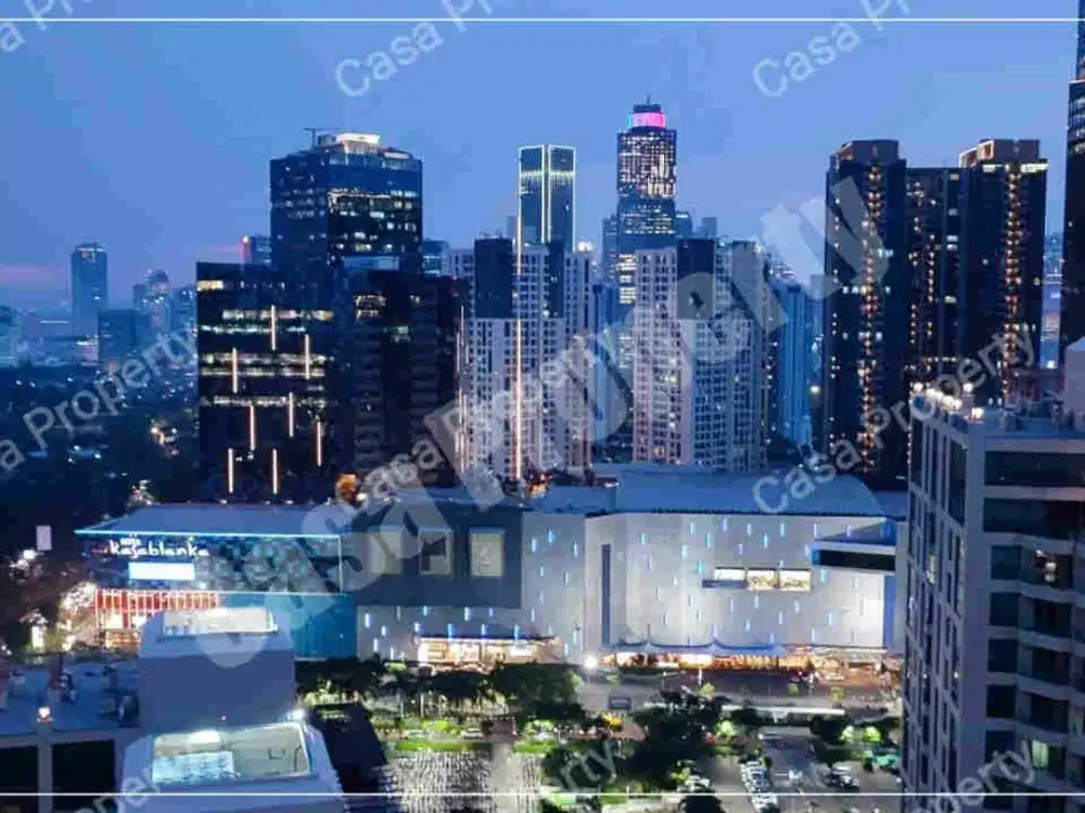 Dijual Casablanca Mansion 2 Bedroom 55m2 View Mal Kokas