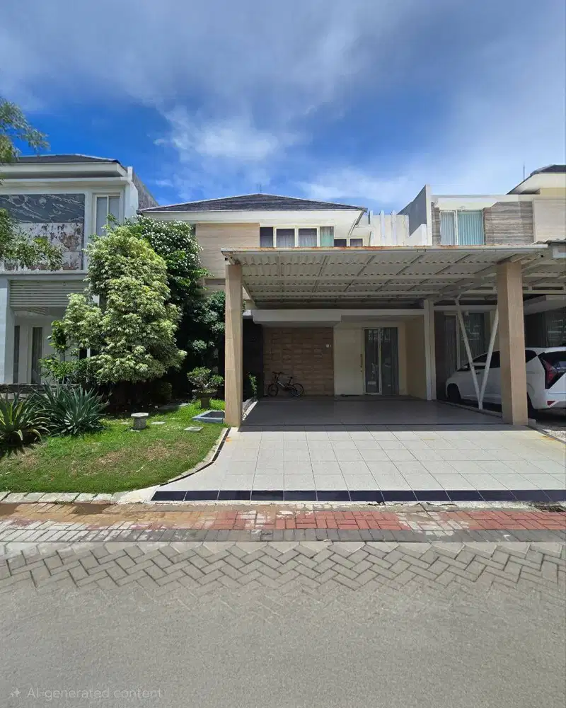 DIJUAL RUMAH MALIBU BEACH PAKUWON CITY - FURNISHED