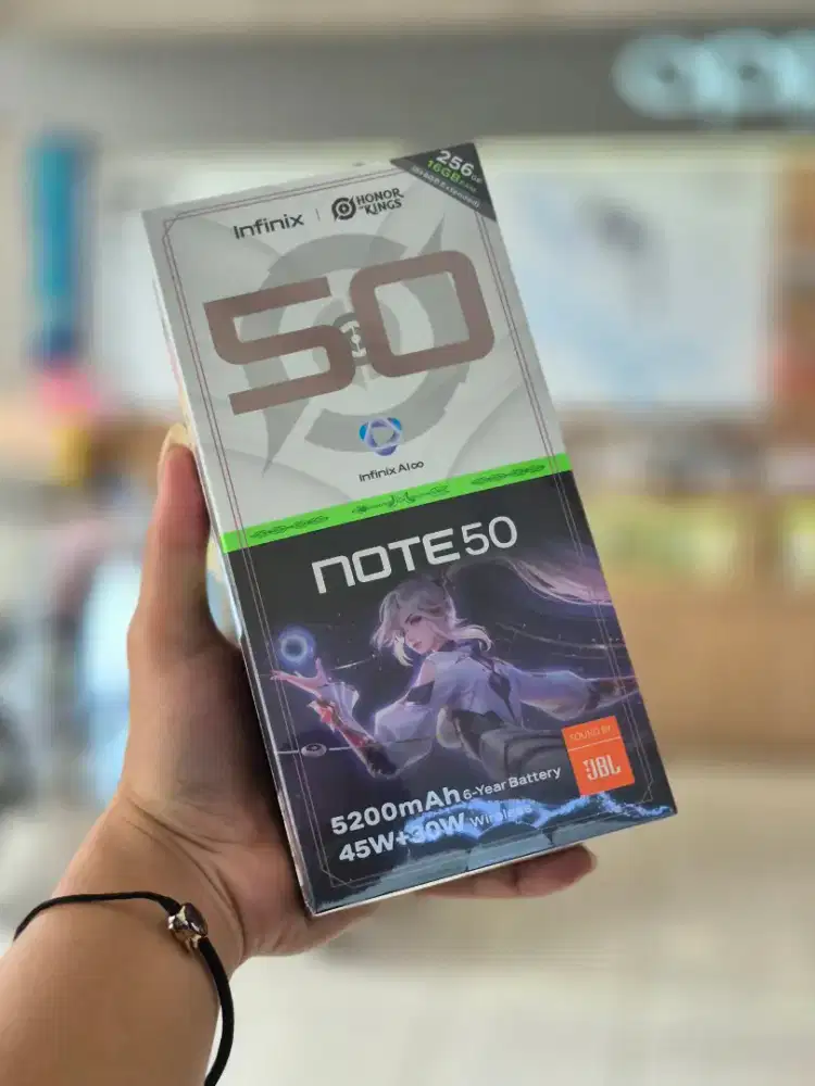 READY STOK INFINIX NOTE 50 8/256 GB STOK BARU GRATIS WIRELESS