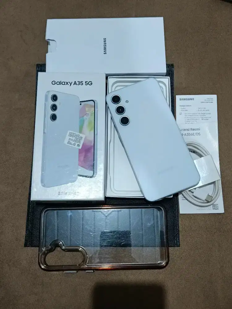 Samsung Galaxy A35 5G 8/256 Fullset Like New Garansi Panjang!