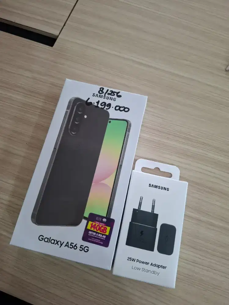 SAMSUNG A56 5G NEW GARANSI RESMI GRATIS ADAPTER