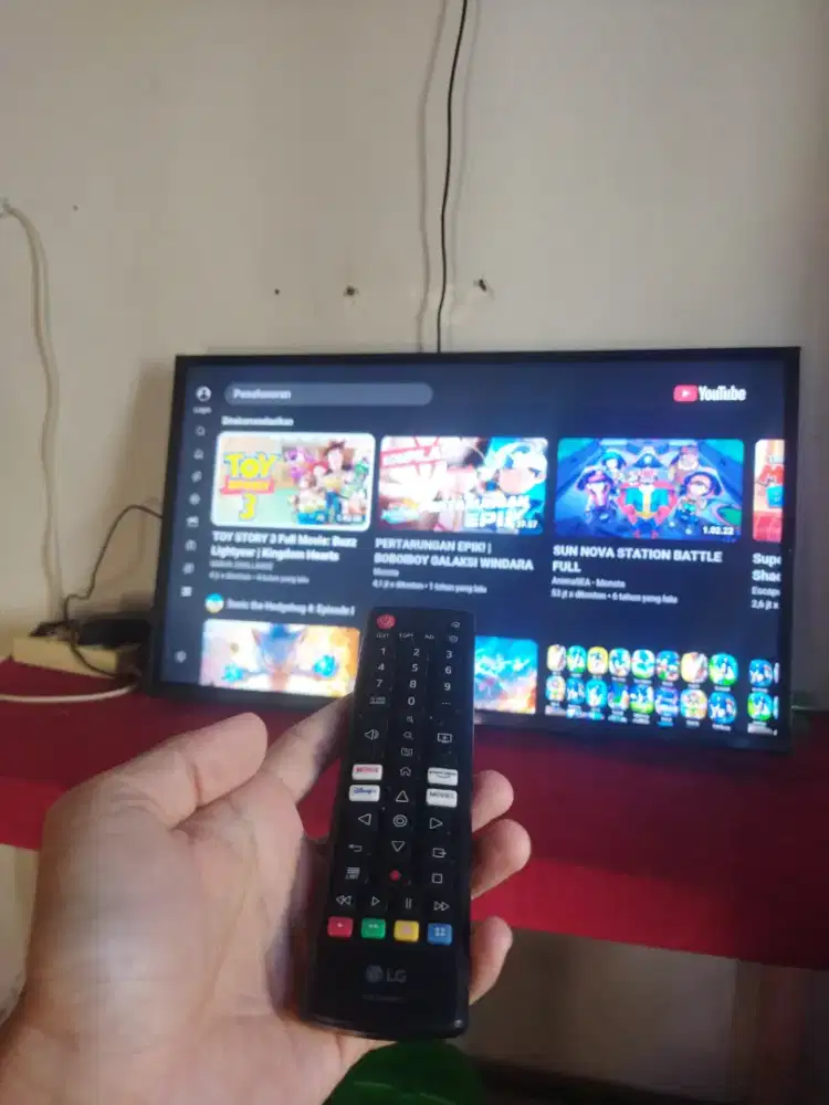 smart TV led LG 32inch digital mulus ori