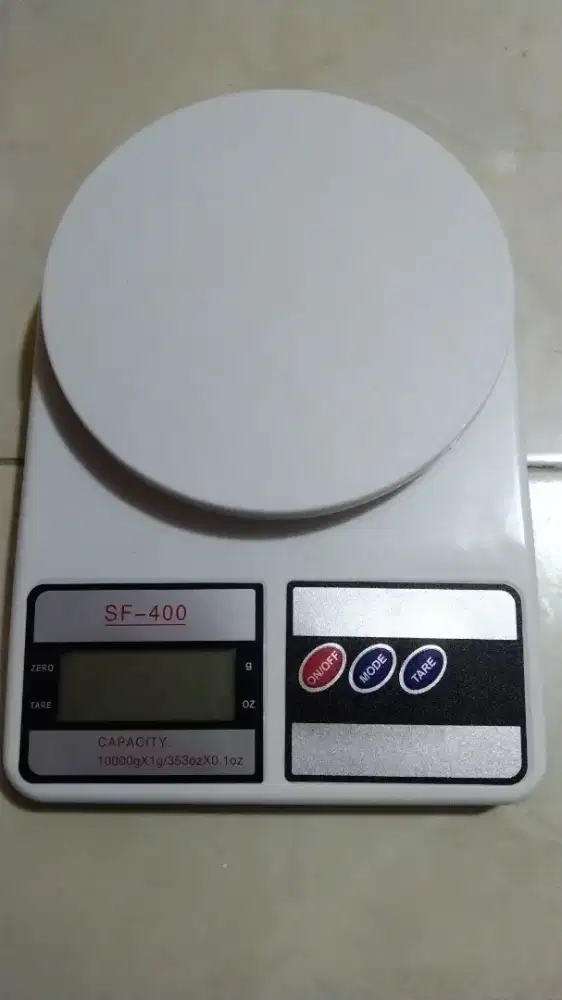 Timbangan masih baru