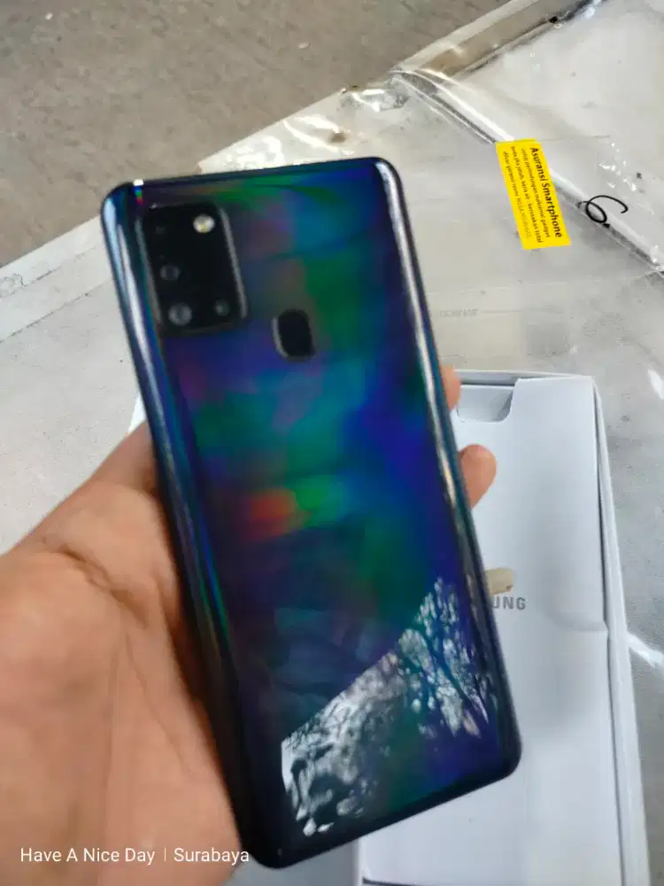 Samsung a21s ram 6/128 segel ori