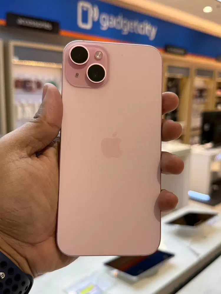 IPHONE 15 PLUS 128 pink mulus resmi