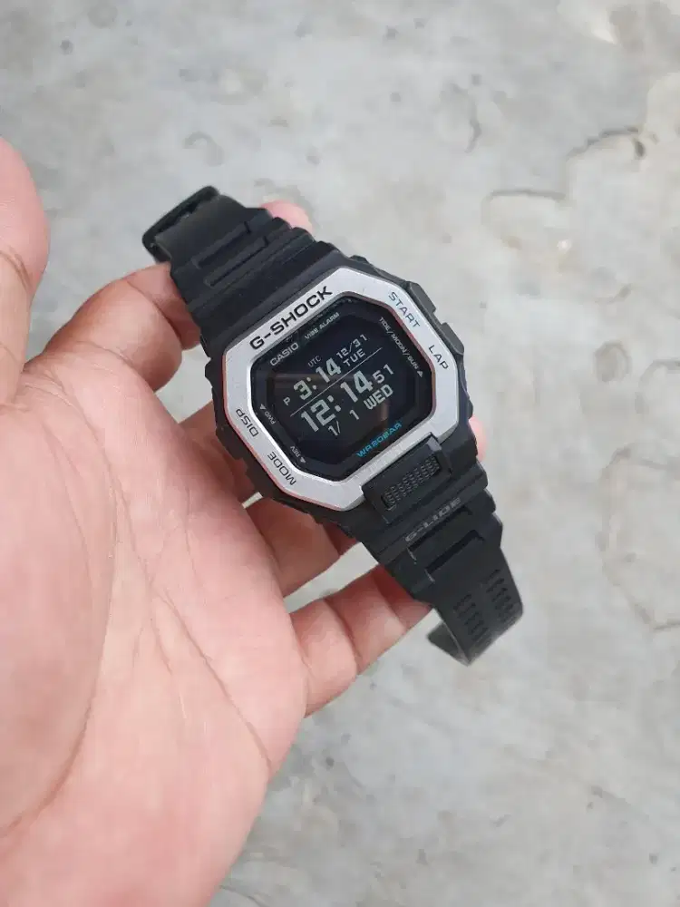 Casio gshock gbx 100 bleutooth notifikasi pesan fb ig email dll
