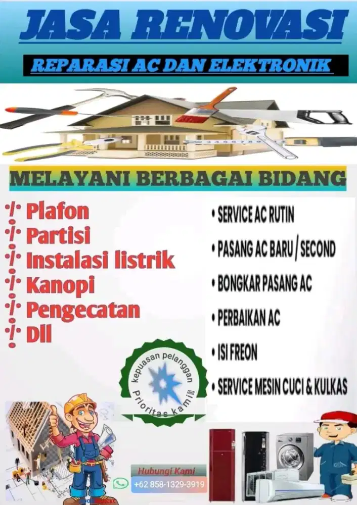 Renovaai rumah dan instalasi listrik