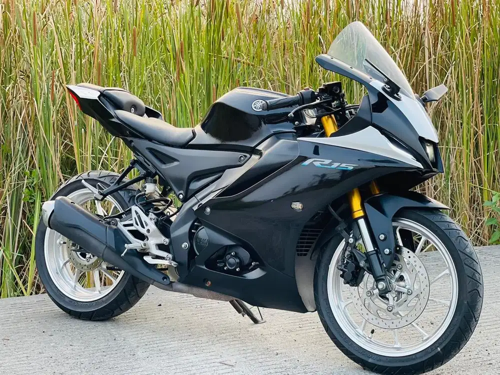 Yamaha r15 v4 connected 2022 yamaha r15 v-4 hitam 2022 r-15 v4
